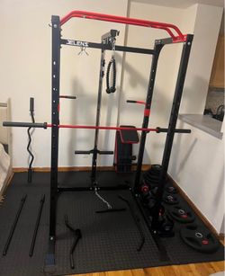 Jelens Power Rack, New Condition, With Cable System and Attachments – New York, NY
