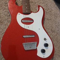 Danelectro 63 Reissue Short Scale (Red Sparkle)