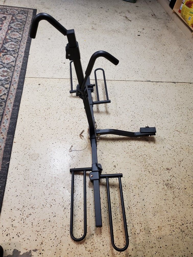 Foldable Bicycle Rack For Trailer Hitch