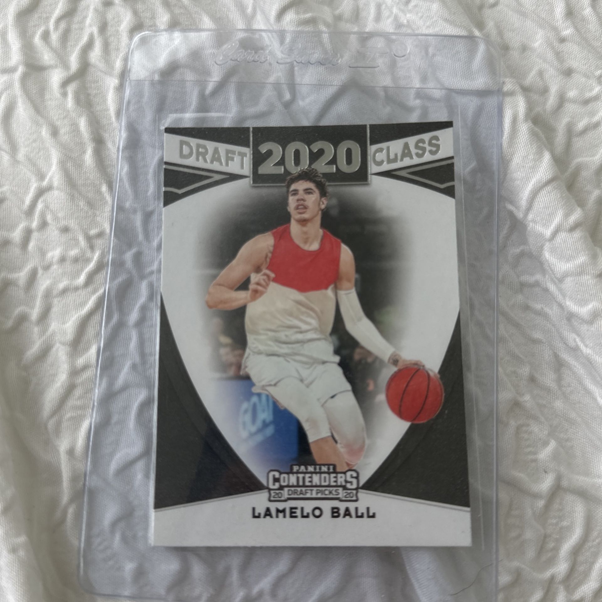2020-21 Panini Contenders Draft Picks Lamelo Ball #4 Draft Class Card