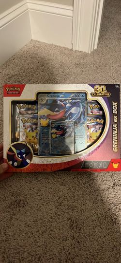 Pokémon Greninja ex Box 30th Celebration