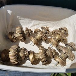 Vintage Resin Finials