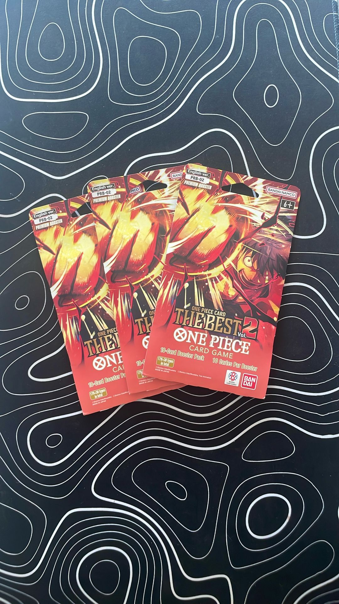 One Piece Card Game The Best Vol. 2 Sleeved Booster Pack 