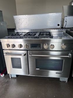 JENN-AIR 48” PRO-STYLE GAS RANGE – DOUBLE OVEN + GRIDDLE
