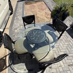 Outside Dining Table Set 