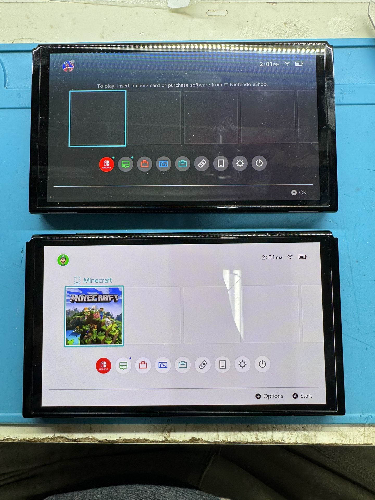 nintendo switch oled - 2 available