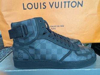 Louis Vuitton Damier High Top Rivoli Sneakers Size 8 Mens