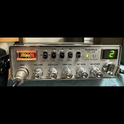 Vintage RadioShack TRC-446 40-Channel CB PA Radio w/ Weather Channel Tested
