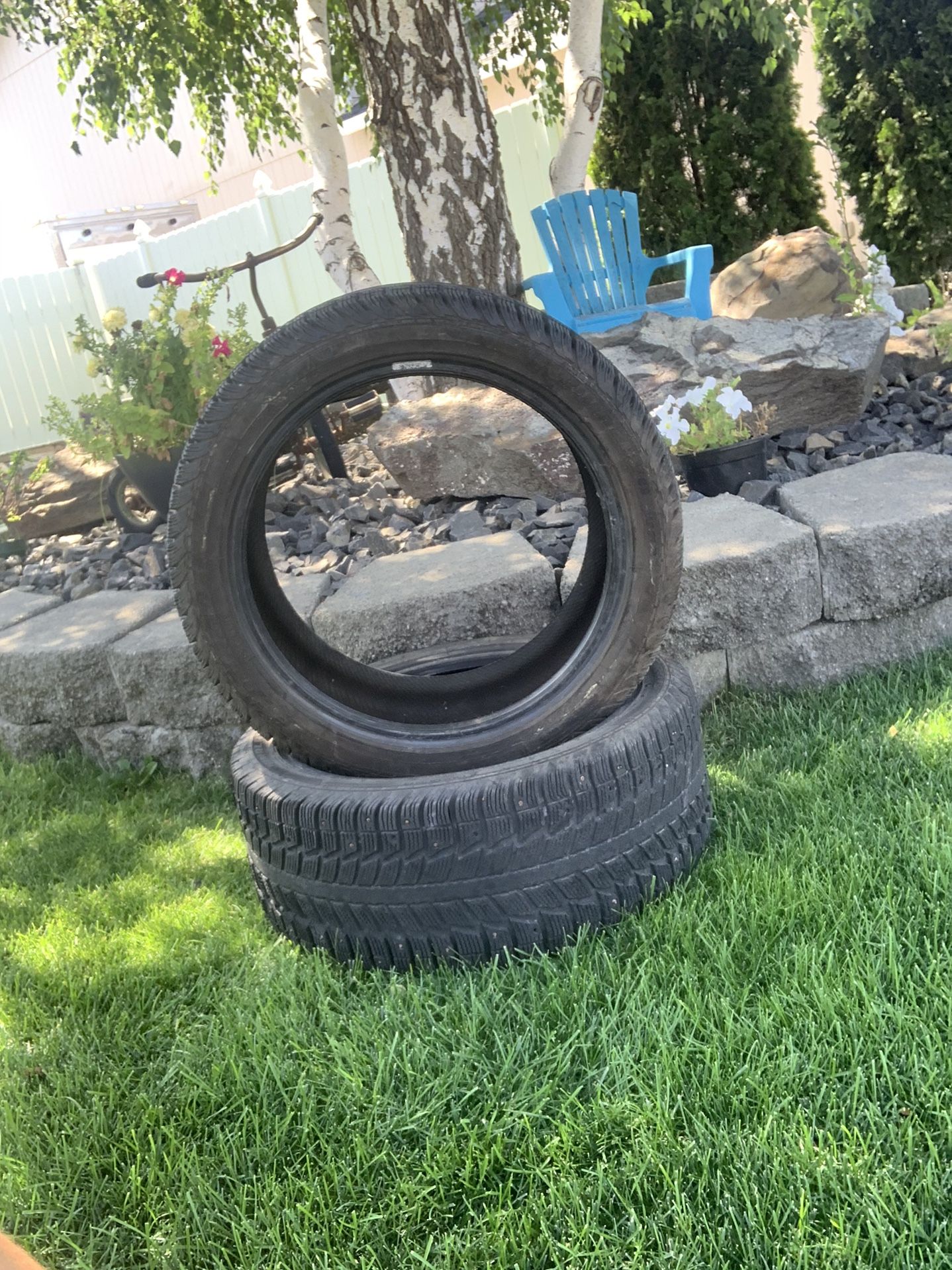 BMW Snow tires.