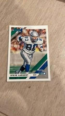 Steve Largent Seattle Seahawks Card