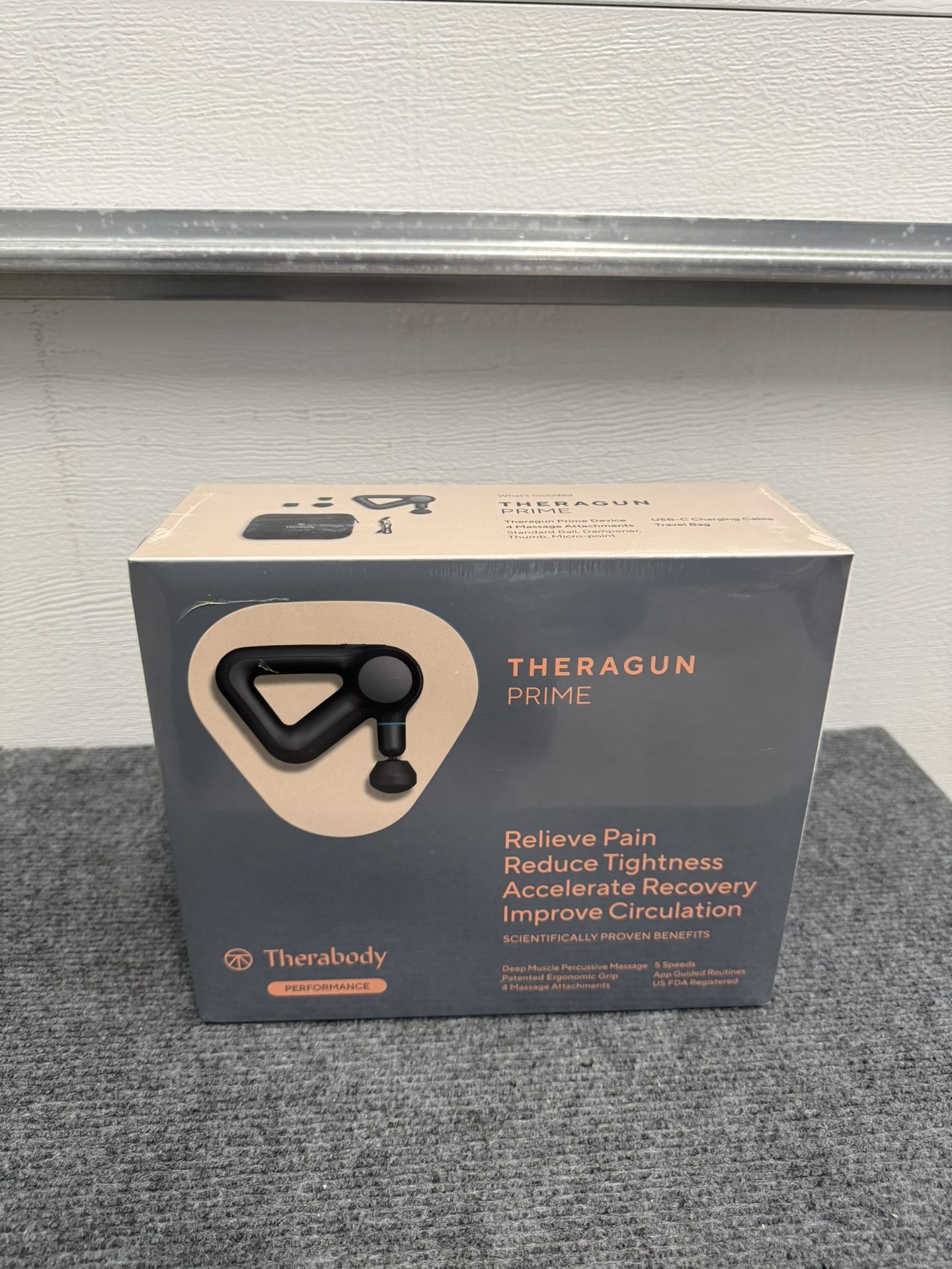 Therabody Theragun G5 Prime Percussion Massager - Deep Muscle Relief - Brand New & Factory Sealed