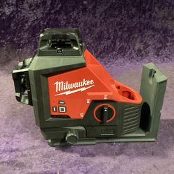 🧰🛠Milwaukee M12 Cordless Green 250ft. 3-Plane Laser Level-LIGHTLY USED!(Tool Only)-$375!🧰🛠