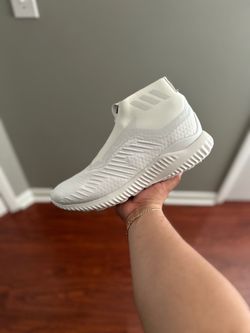 Adidas ALPHABOUNCE Zip White Sz 12