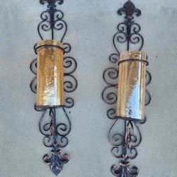 WALL CANDLE HOLDERS