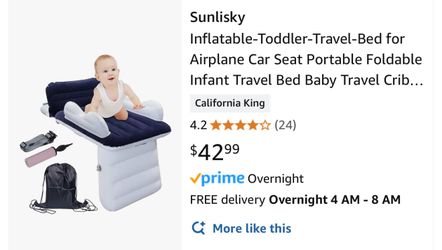 Air Plane Inflatable mattress for Infant