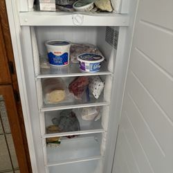 White Freezer