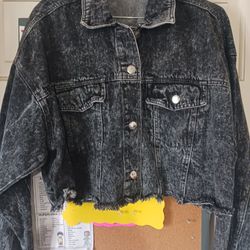 Jean Jacket (Black Stonewashed)