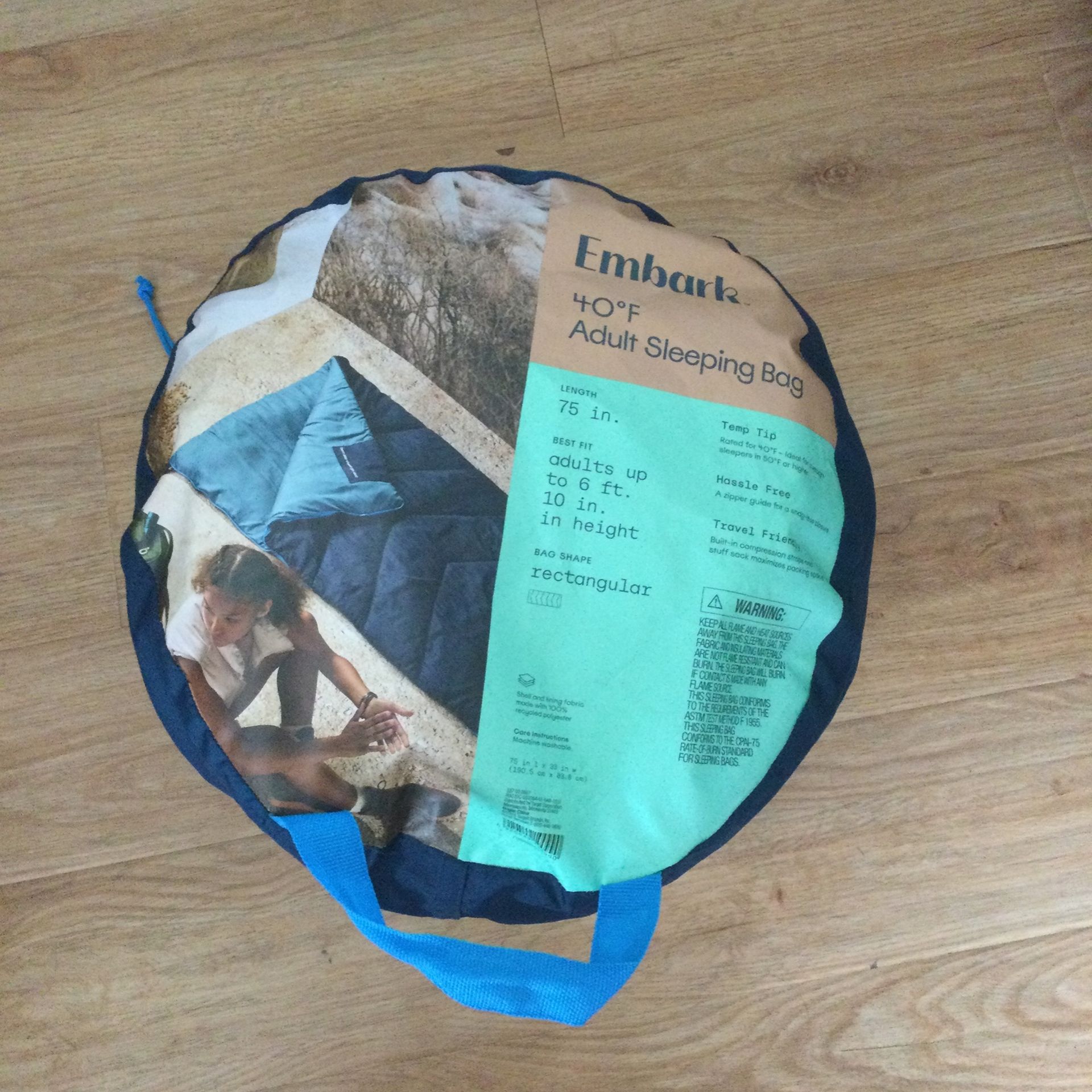 Embark (Target brand) sleeping bag