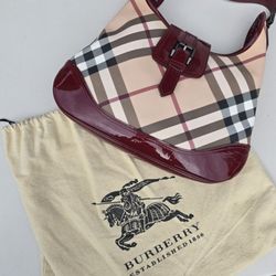 Authentic BURBERRY Large Hobo Bag