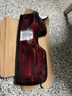 LED Tinted Taillight (1) 2019+ Chevy Silverado 1500 Custom
