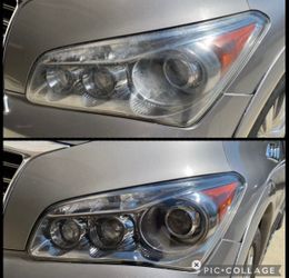 Headlight restore pair kit