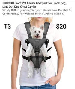 Small dog carrier
