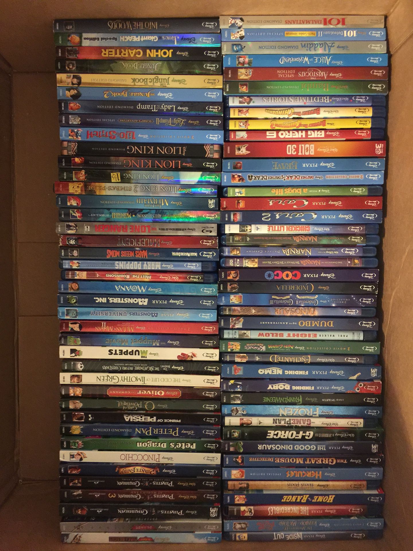 Disney DVD collection!! Bundle ($150) or each ($5) NO BLURAY!!!