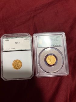 100% real Indian head gold coins