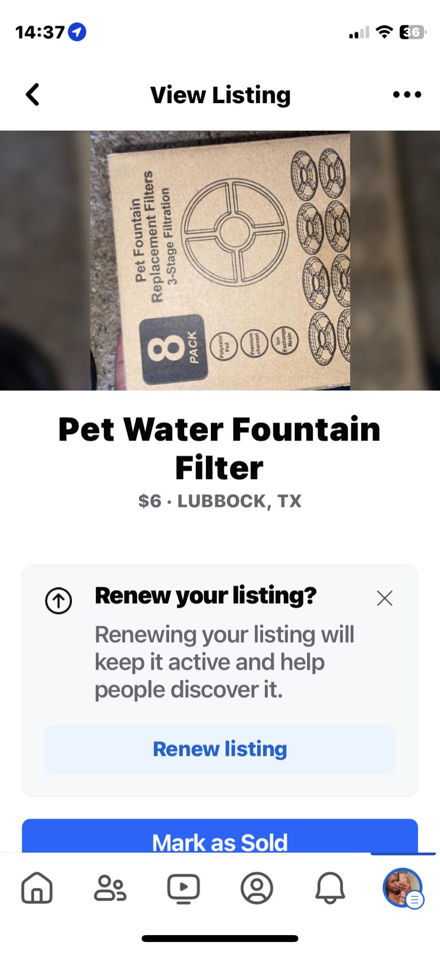 Pet Water Fountain Filter