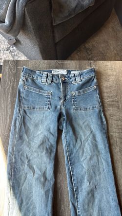 Garage low rise flare jeans