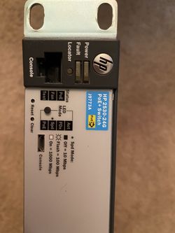 HP 2530 - 24G PoE Network Switch