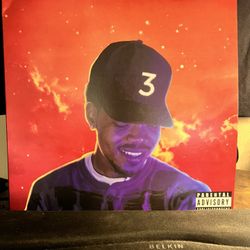 RARE RED 🔴 CHANCE THE RAPPER COLORING BOOK VINYL ❗️❗️