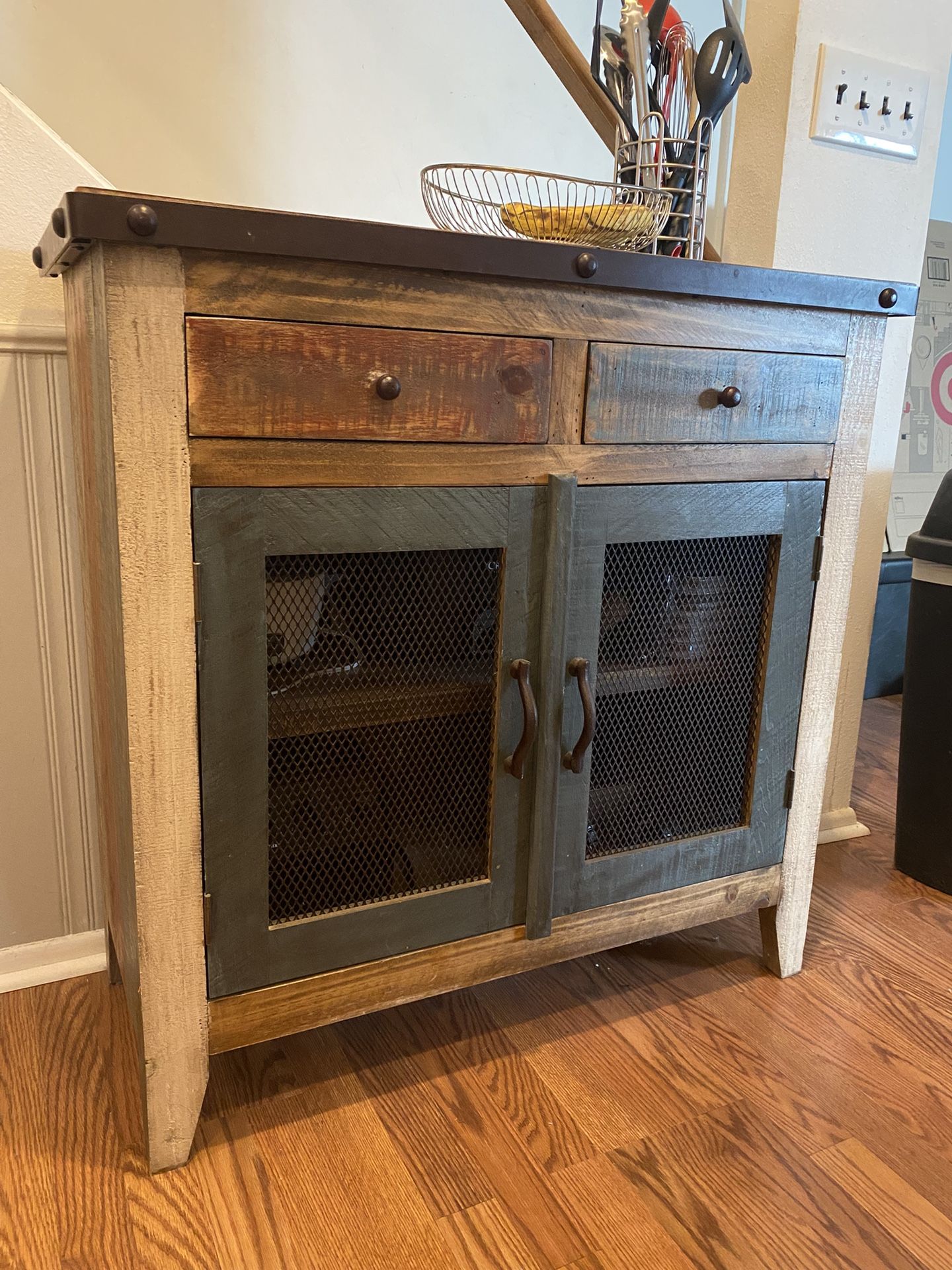 Bakers Rack/ Cabinet/ Hutch