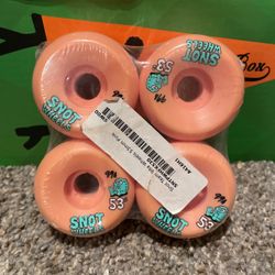 SNOT Team Conical Wheels Set Pink 53mm 99a