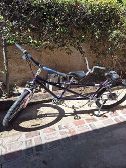 Tandem bike