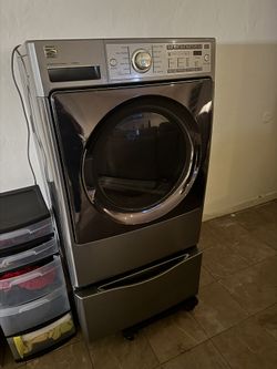 (90% new) kenmore Elite High Efficiency smart front load dryer with steam and 6motion technology (Read Description)