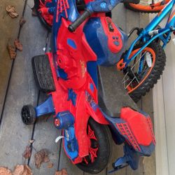 Spiderman Little Motercycle