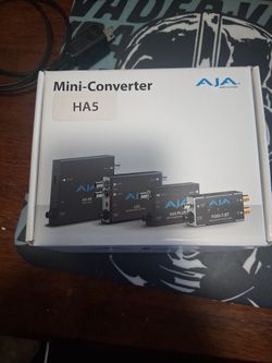 Aja HDMI to SDI/HDSDI converter