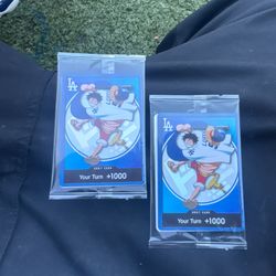One Piece X Dodgers Luffy Promo Card 2026