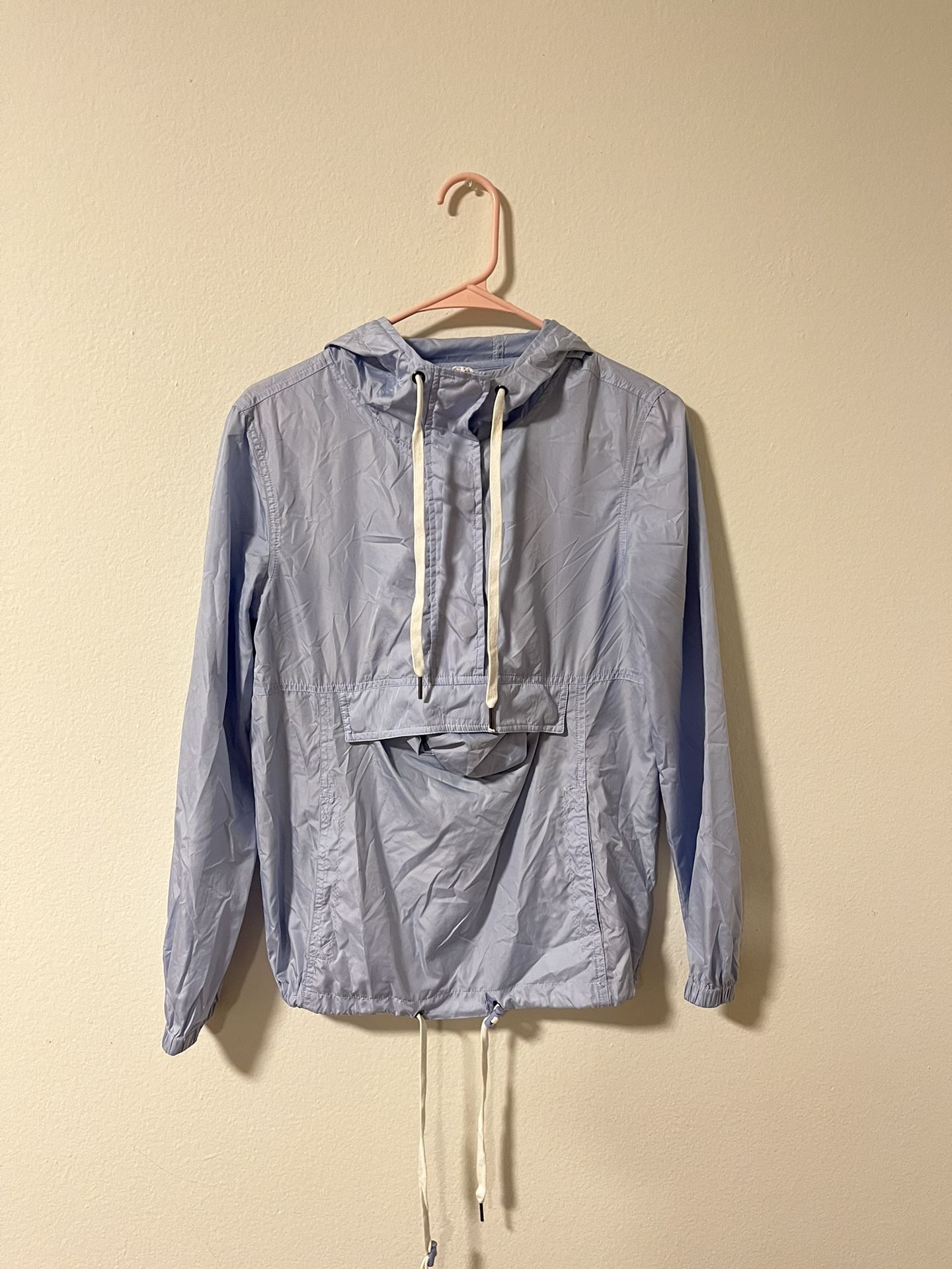 Light Blue Bomber Jacket