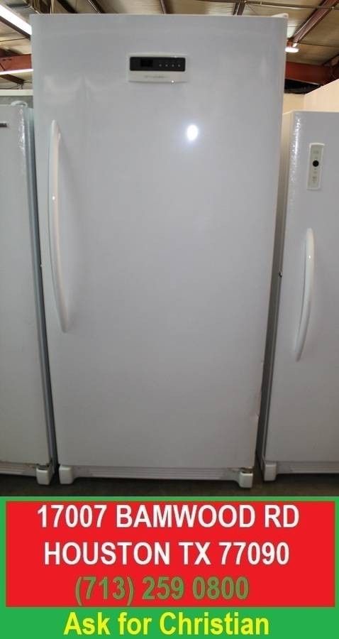 🎄$54 Down🎄 Frigidaire 21 cubic ft upright frost free freezer