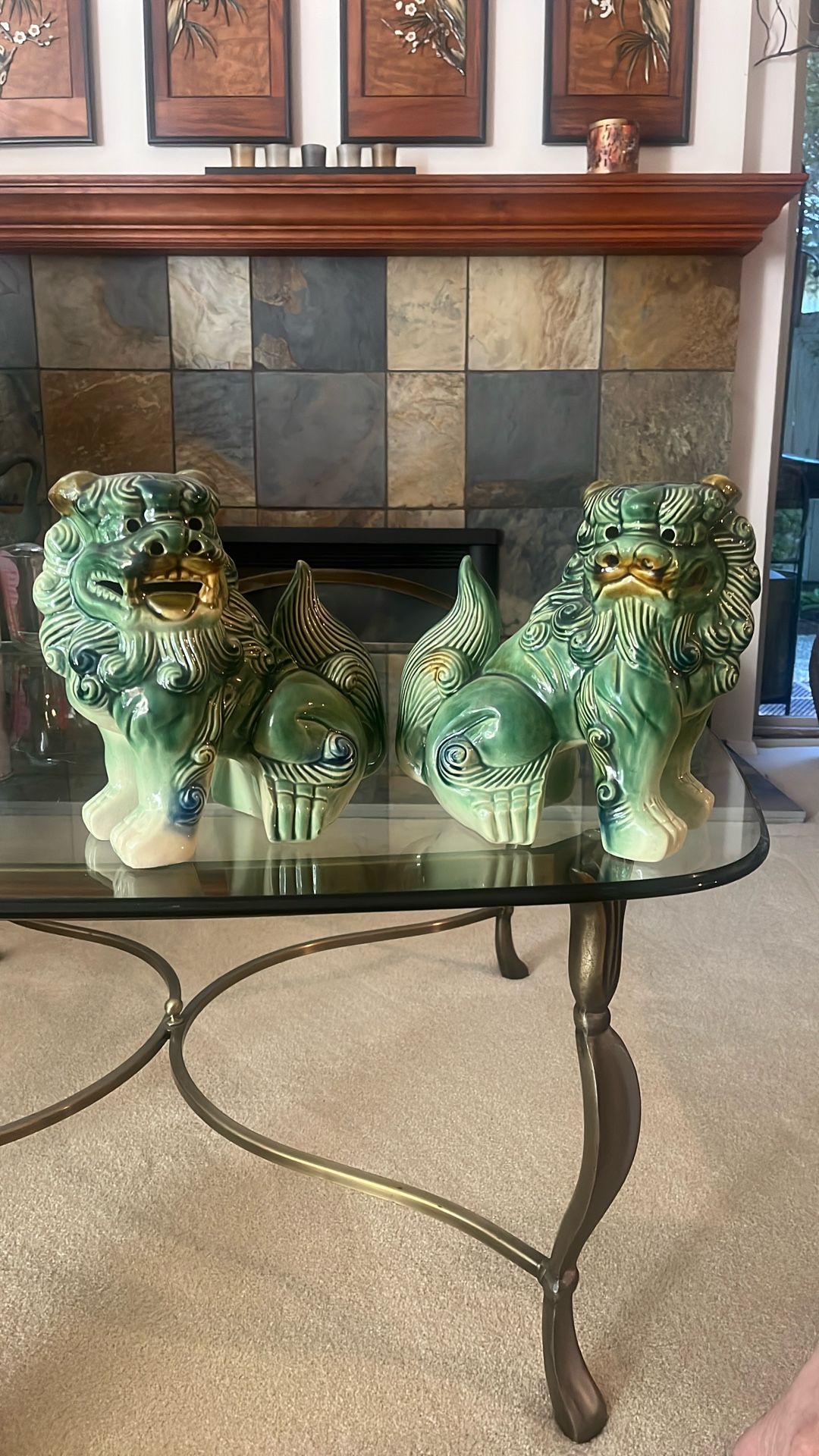 Vintage Chinese foo Dogs