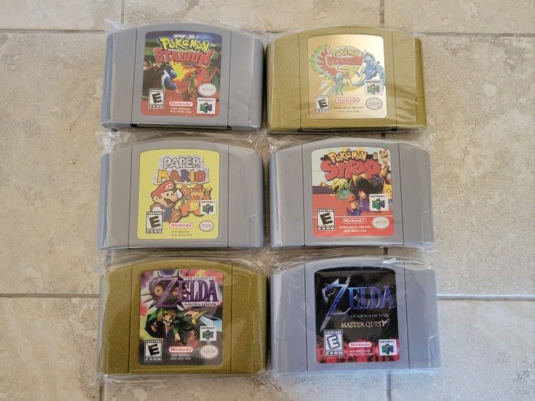 N64 Bundle Nintendo 64 Console Games Controllers Memory Card