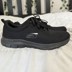 Sketchers Memory Foam Black Sneakers