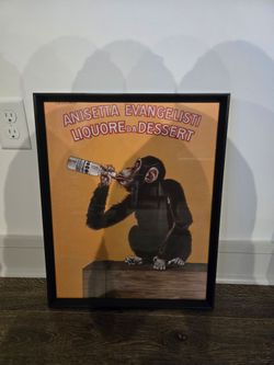 Bar framed art