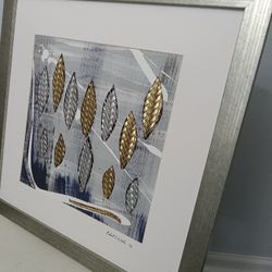 Silver and Gold Leaves