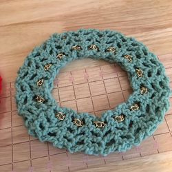 Crochet Neck Scarf