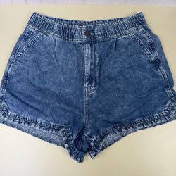 American Eagle Mom Shorts High Rise Denim Size 4