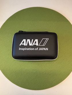 ANA Tech Zippered Travel Pouch/Container