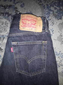 Levi's 501 Dark Wash Jeans W30 L32